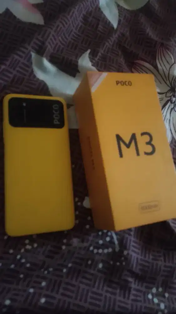 Dijual hp Poco m3 komplit