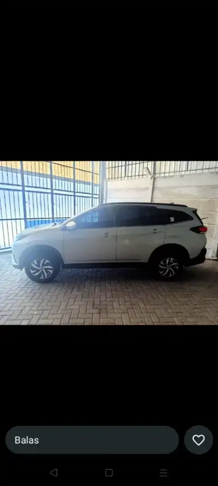 Jual mobil rush type G warna silver