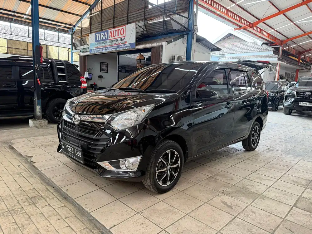 Calya 1.2 G Manual 2019 Hitam Genap km110rb kondisi istimewa