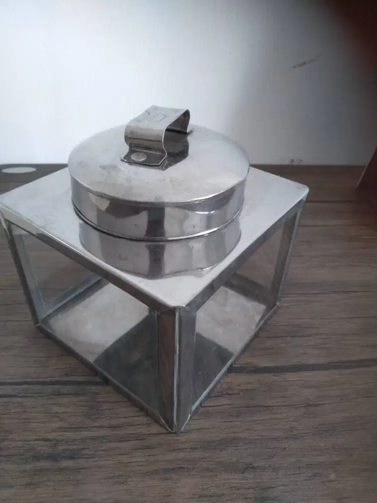 Toples Penyimpanan Makanan Ringan Berbahan Kaca