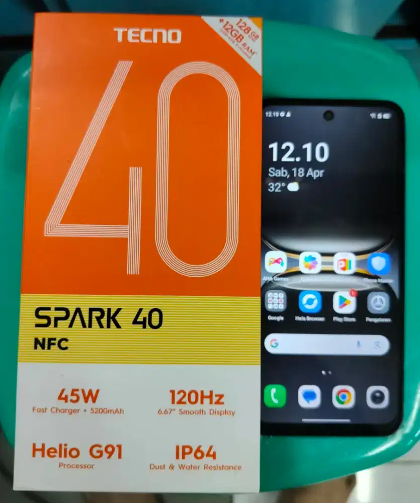 TECNO SPARK 40 6+6/128Gb LIKE NEW