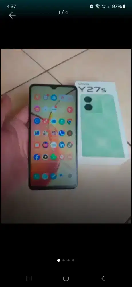 Vivo y27s ram 8/8/128