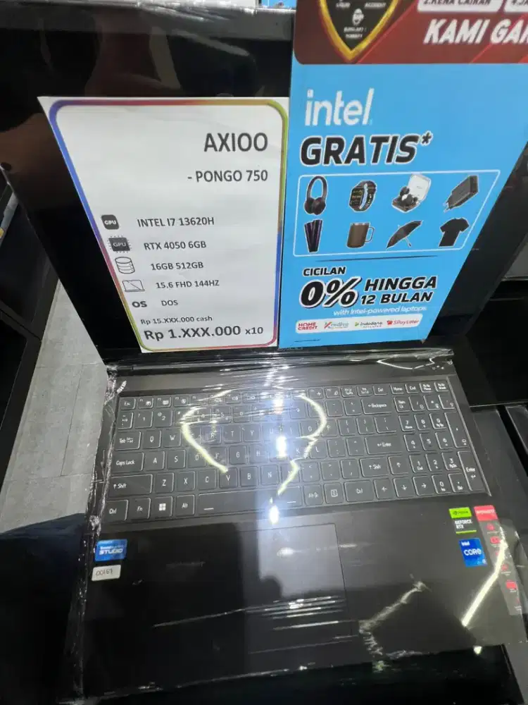 Axioo Pongo 750 bisa cicilan