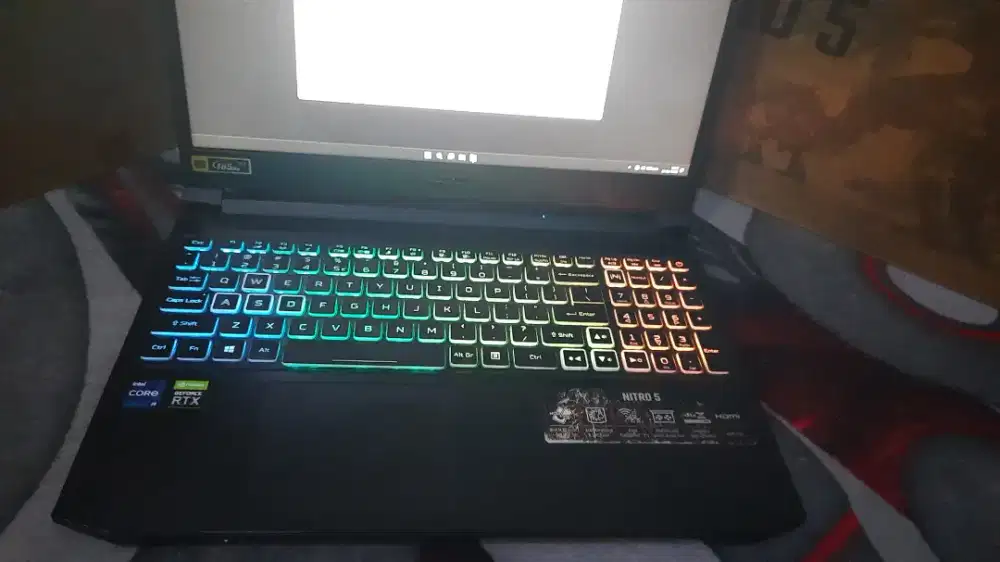 Acer Nitro AN515. Core i9 11900H,,RTX 3060,RGB. Full set