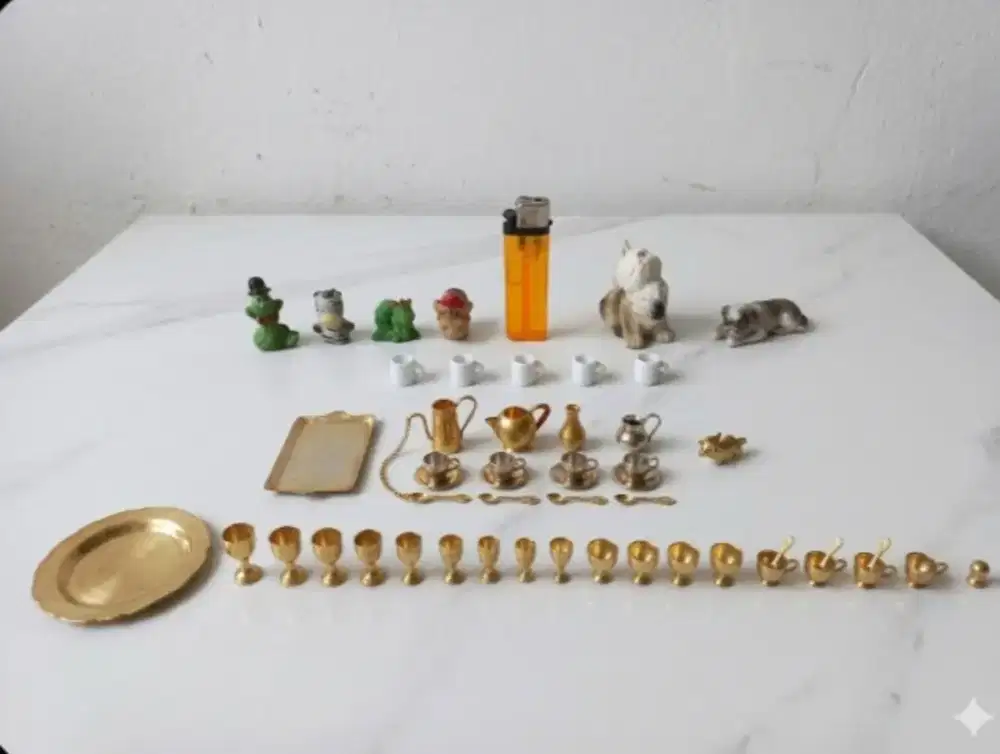 Miniatur Display Mewah
1,5-5cm