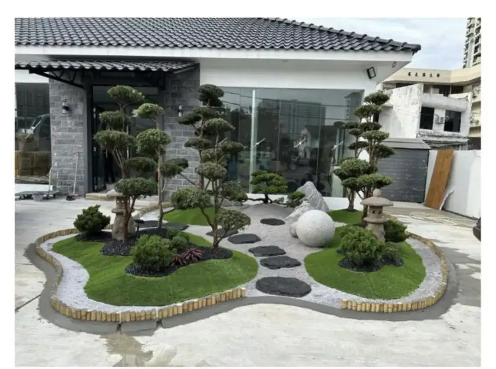 Jasa pembuatan taman vertical garden taman korea taman kering dll #11