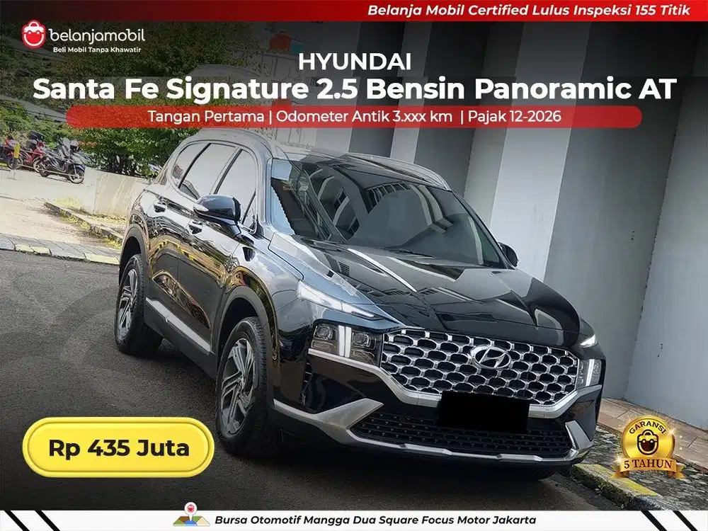 [ LOW KM 3RB ] Hyundai Santafe Santa Fe Signature 2.5 Bensin 2024/2025
