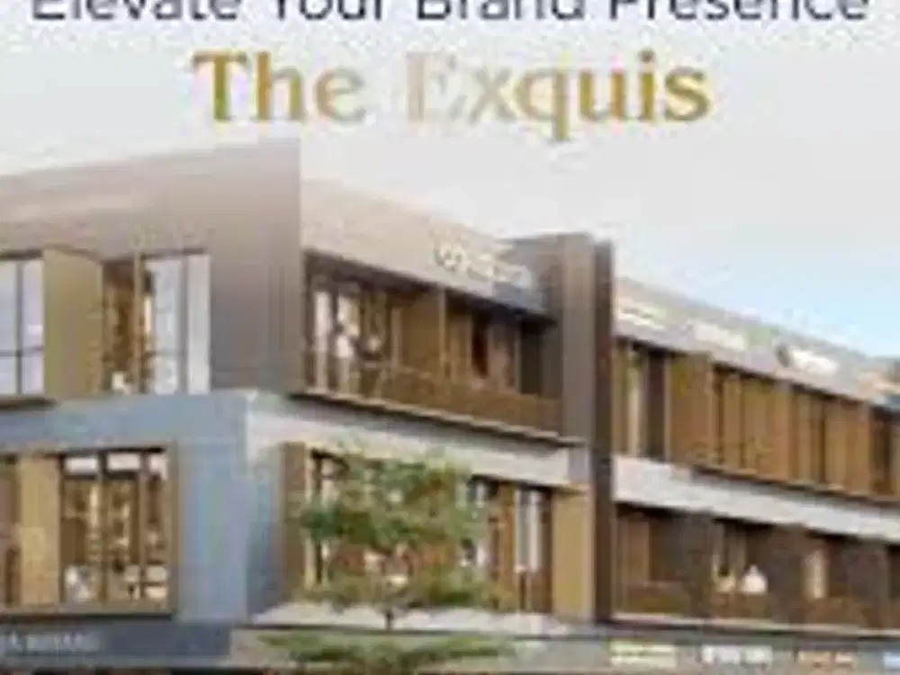 Dijual Ruko Exquis – Lokasi Premium Dekat Ipeka School Banyak Discount Exquis BSD