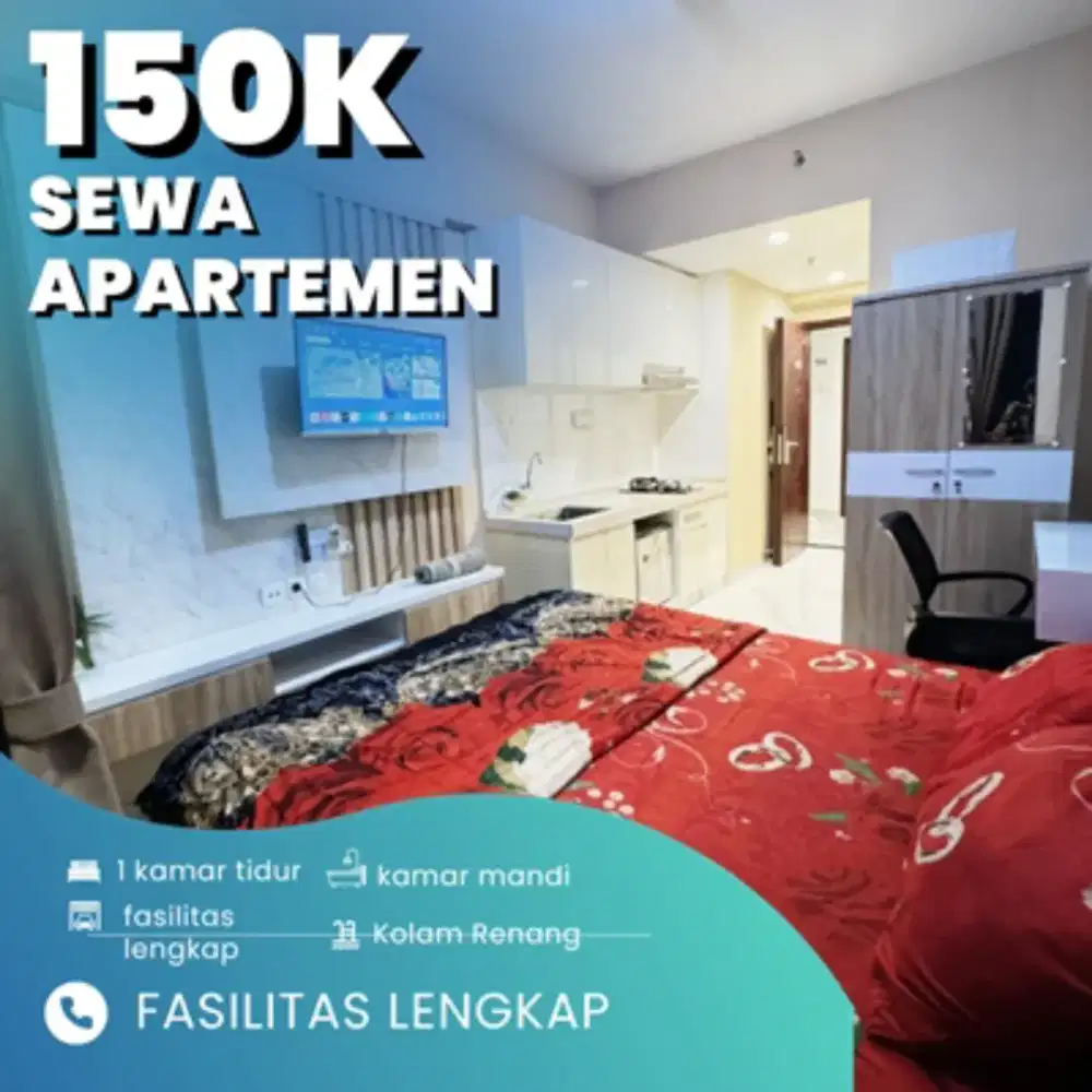 SEWA APARTEMEN BASSURA CITY HARIAN/TRANSIT TERMURAH JAKARTA TIMUR