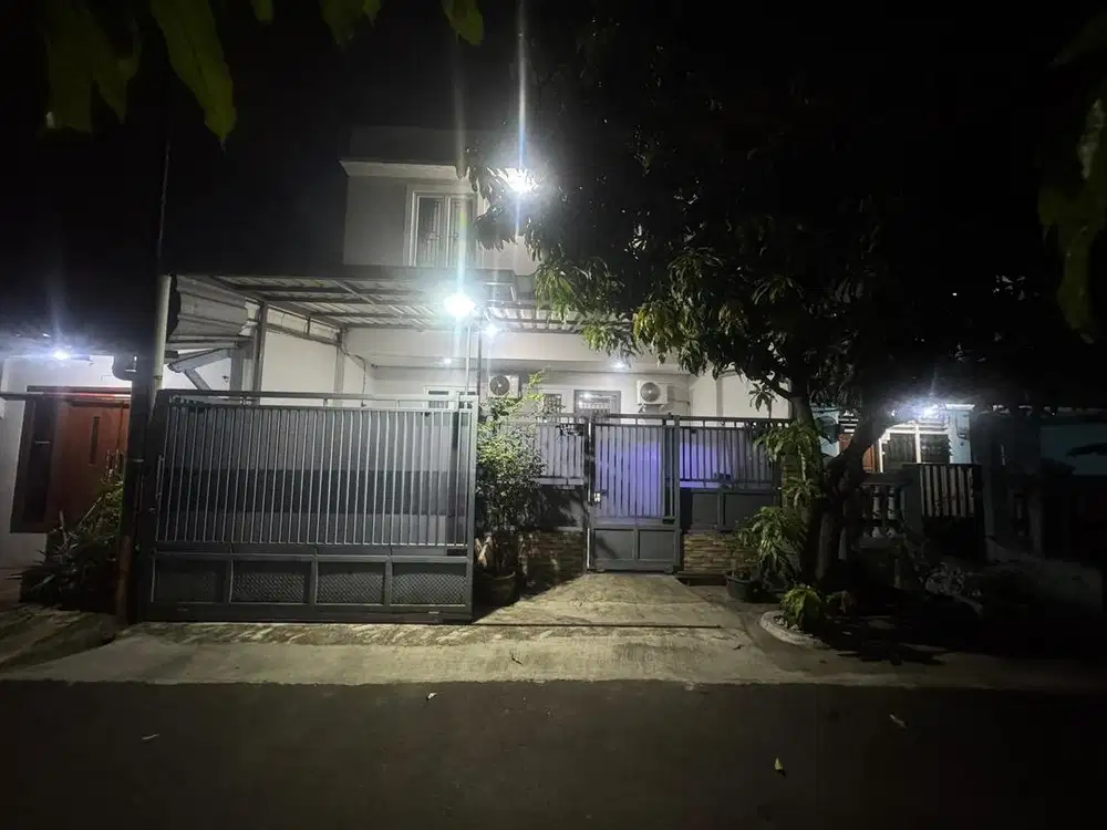 JUAL CEPAT FULL FURNISH RUMAH PERUM BJI DANITA (TIDAK BANJIR)