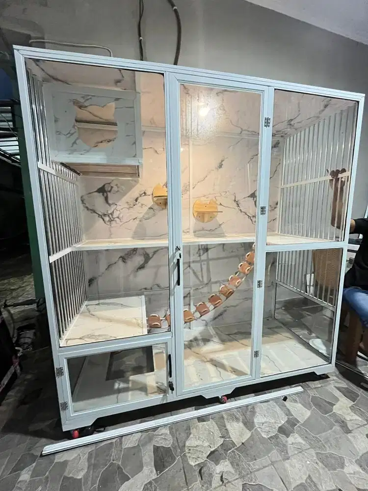 KANDANG KUCING PREMIUM UKURAN BESAR