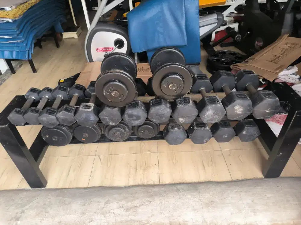 Dumbell plus rack