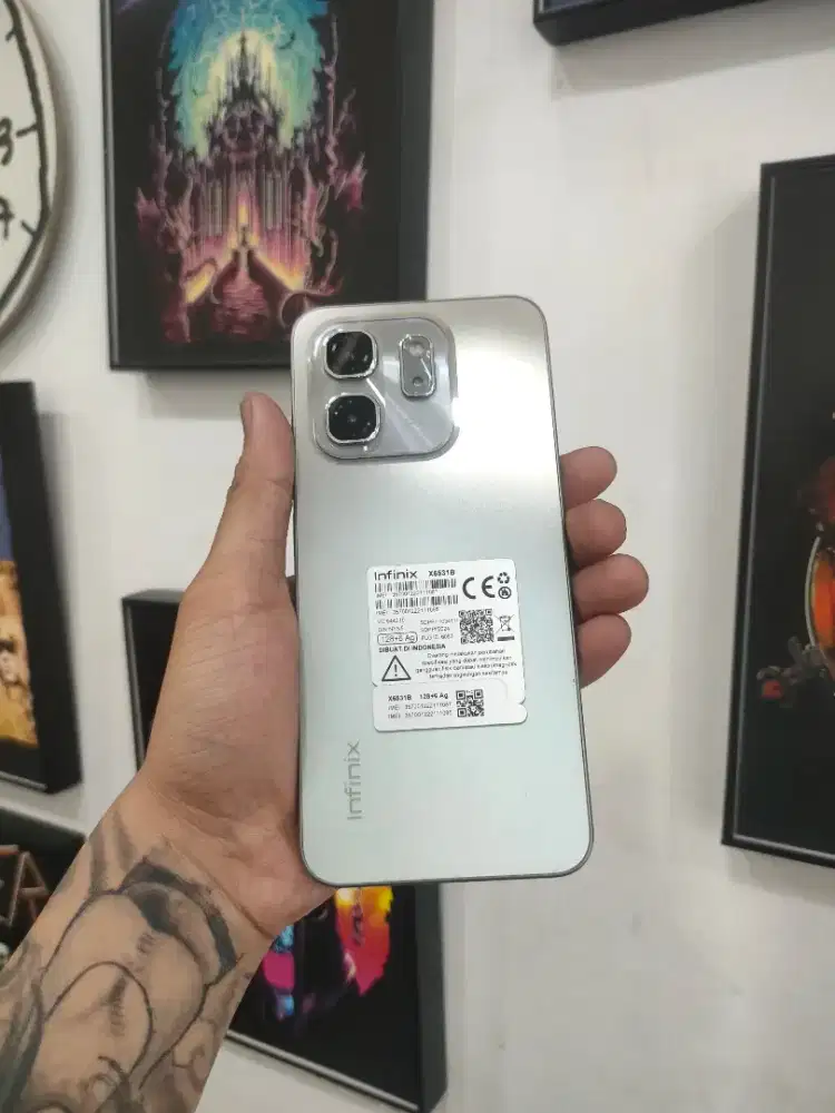 Infinix Hot 50i 6/128 Fullset Mulus