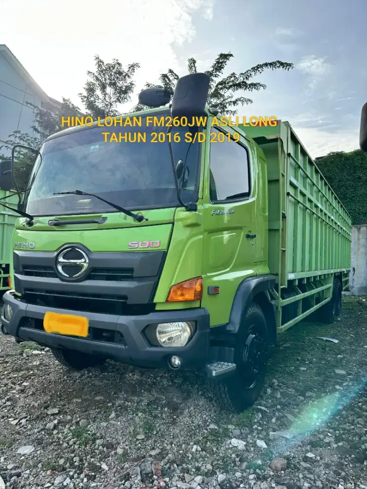 HINO LOHAN FM260JW ASLI LONG 6X4 BAK BESI TRONTON ISTIMEWA SEKALI
