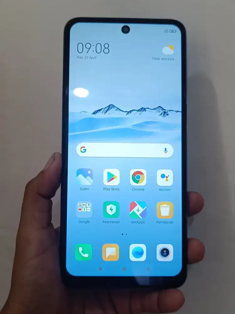 Redmi Note 9 Pro, Ram 8/128, Nfc(Hp Fungsi Normal, BS Cek)Kel.Hp + Cas