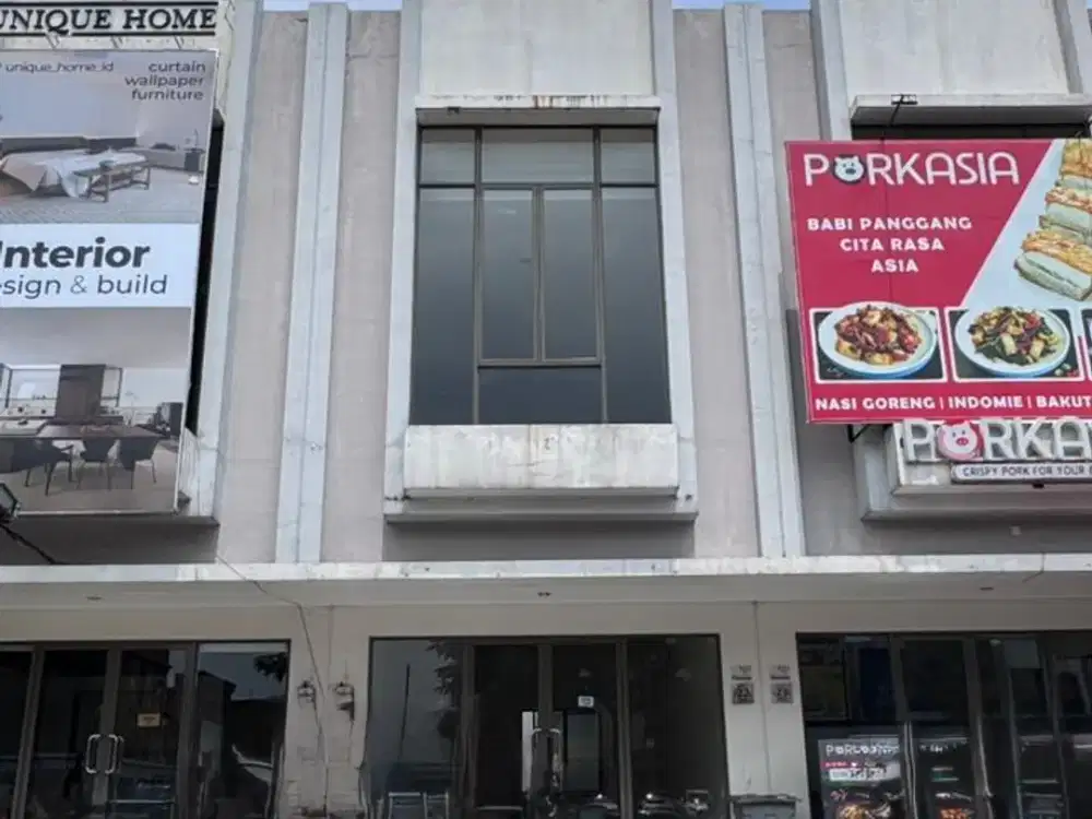Disewa Ruko 2 Lt Aniva Junction Gading Serpong. Lokasi Bagus Sudah Ramai