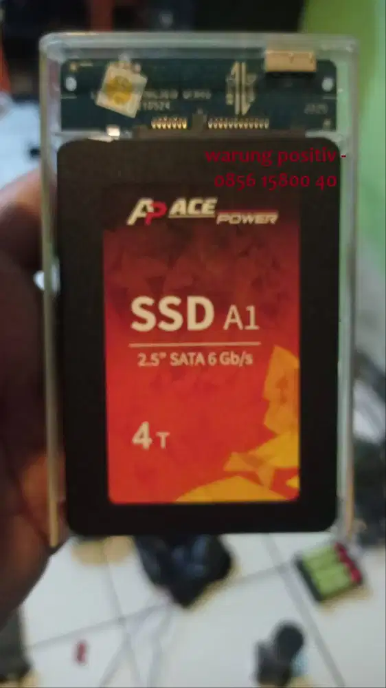 SSD 4 TB Merk ACE - Jarang Dipakai = Like New