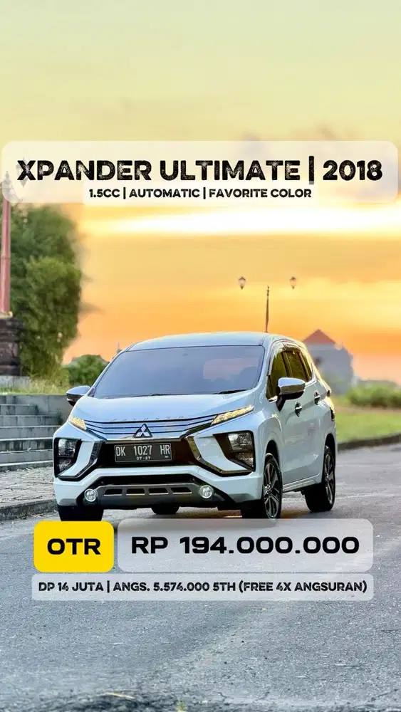 Mitsubishi Xpander 2018 Bensin AT