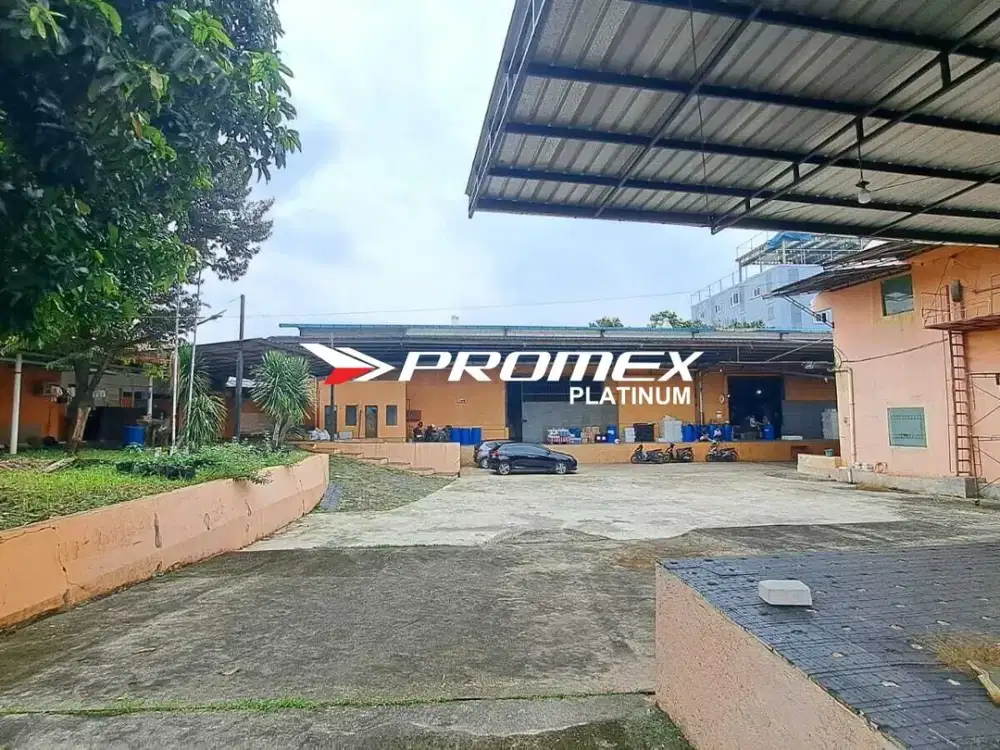 Gudang Luas Siap Pakai Akses Bisa Truk Kontainer 40 Feet di Bekasi