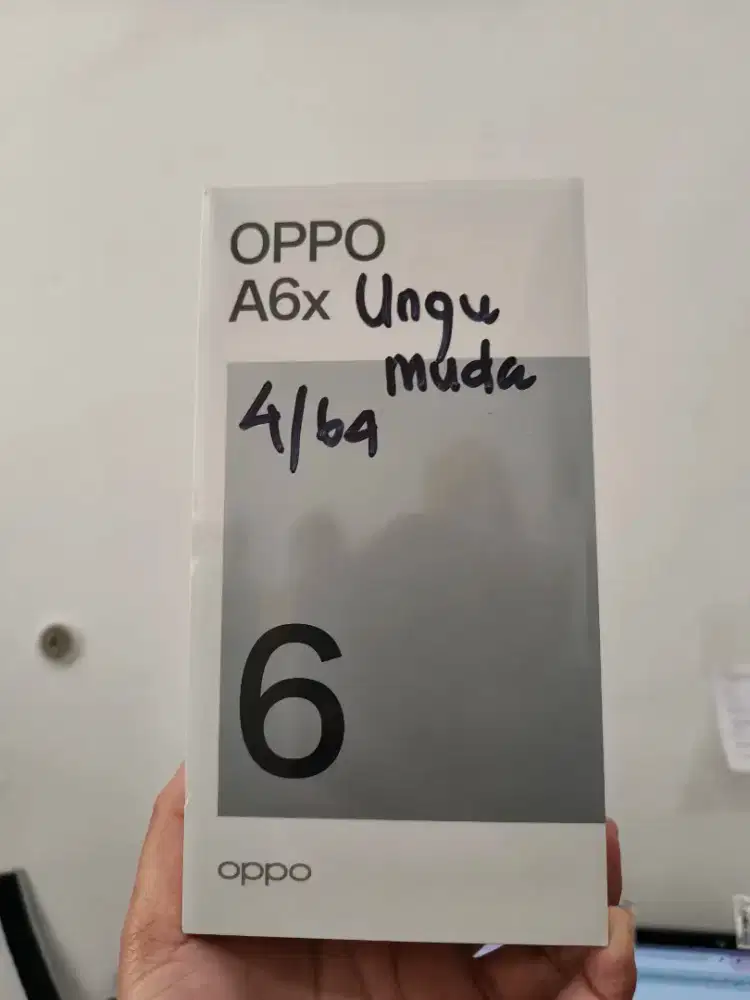 Oppo A6x 4/64 New Garansi Resmi Promo Bandung