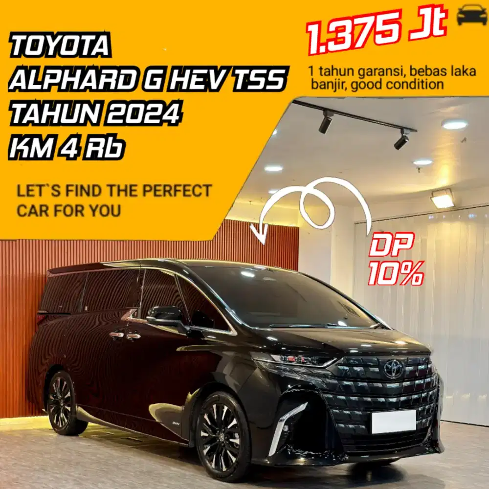 Toyota Alphard G HEV Hybrid 2.5 AT Tahun 2024