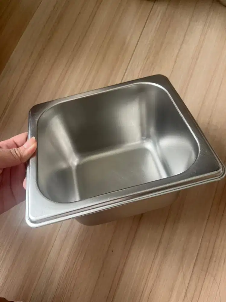 FOOD PAN YBD 1/6 x 10 cm ANTI KARAT STAINLESS