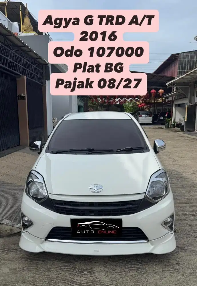 Toyota Agya G A/T 2016