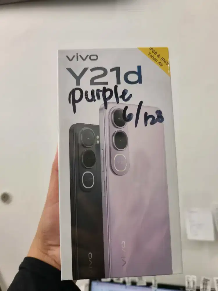 Vivo Y21D 6/128 New Garansi Resmi Promo Bandung