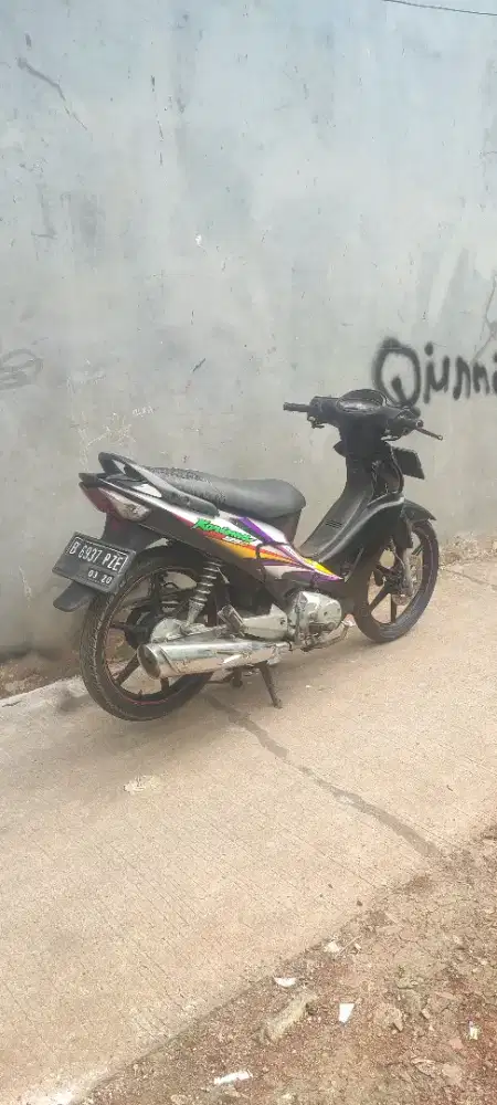 Kharisma 125d BPKB only mesin sehat BU