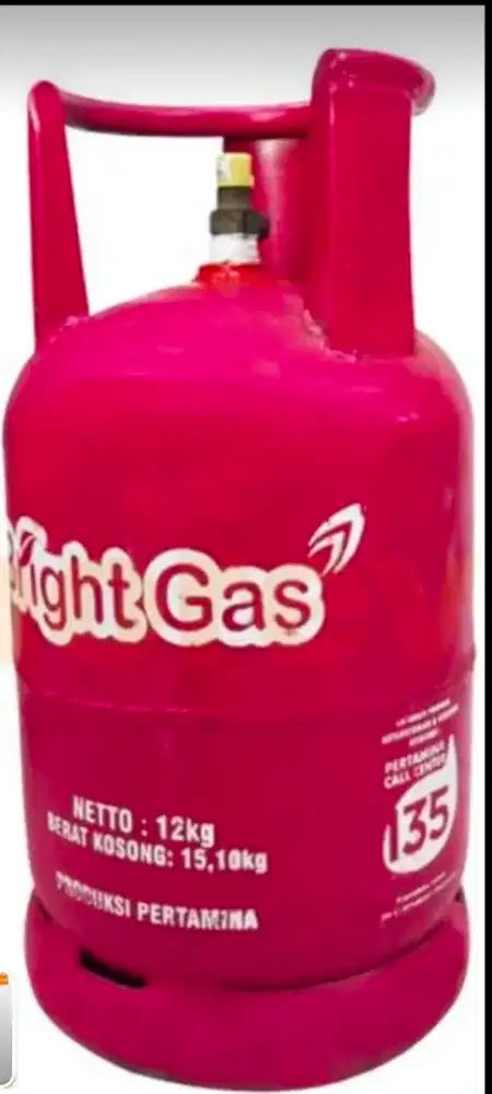 Di jual: tabung gas elpiji pink,12 kg