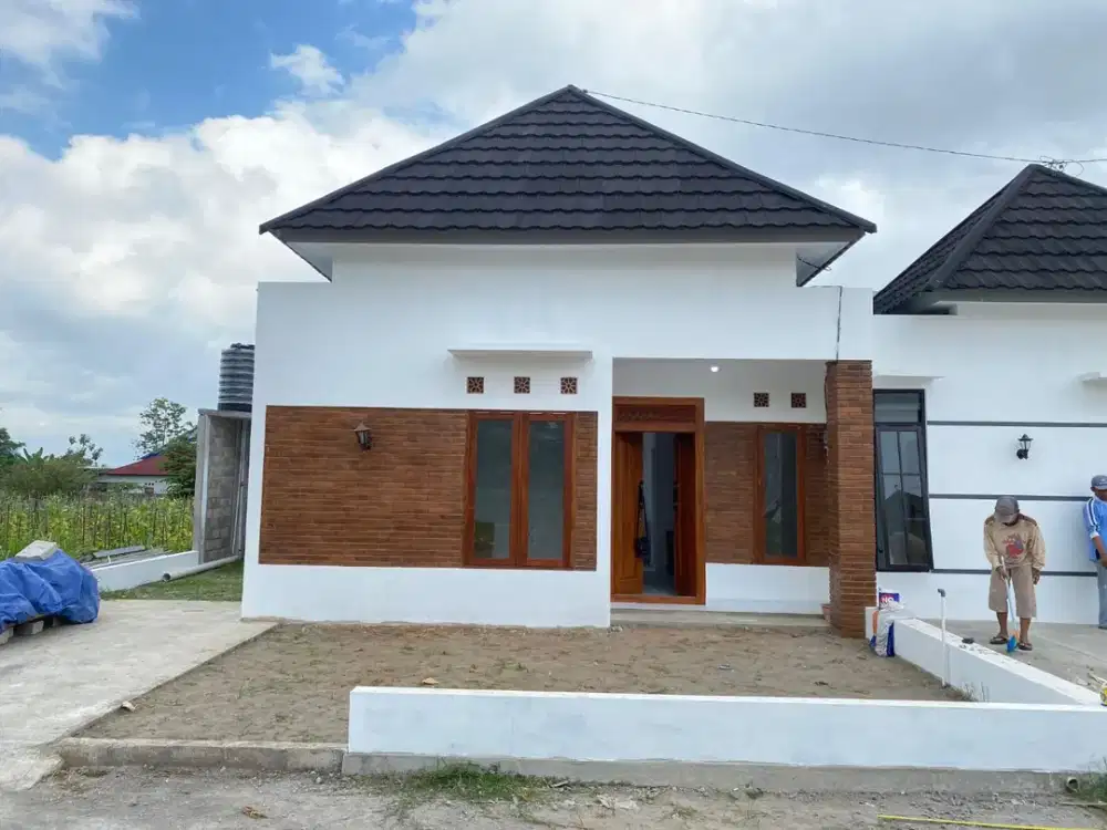 Rumah Baru Dalam Perumahan Eksklusif Prambanan – 350 Juta Nego, View Sawah Asri & Sejuk!