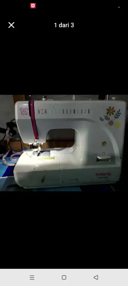 Mesin jahit portable siap pakai