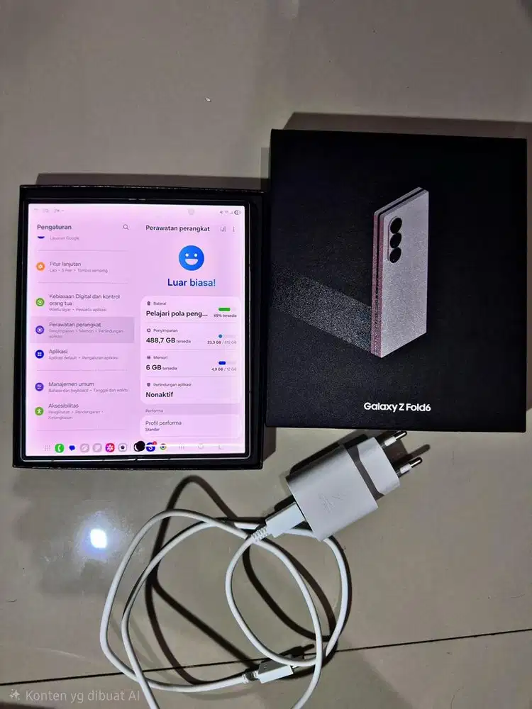 Samsung Galaxy Z Fold 6 Pink 12/512gb SEIN Fullset, muluuss!