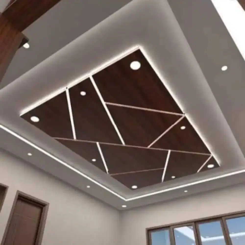 Pergantian atap baja ringan dan plafon terdekat