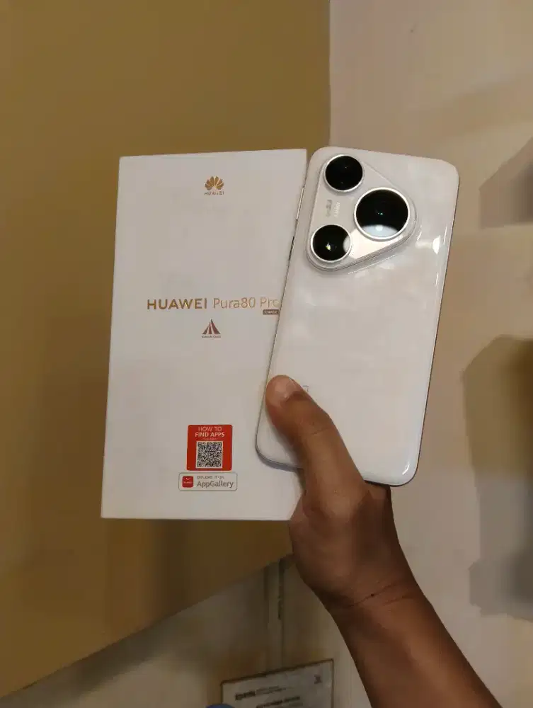 Jual Huawei Pura 80 Pro Second Ram 12/512Gb Mulus Fullset Garansi On