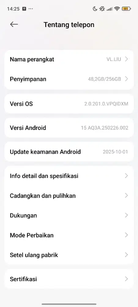 Xiaomi redmi 15 5G 8/256