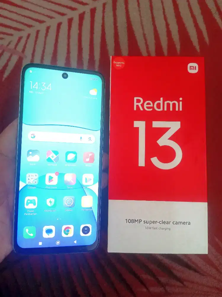 Xiaomi Redmi 13  8 128  Mulus  Full Set