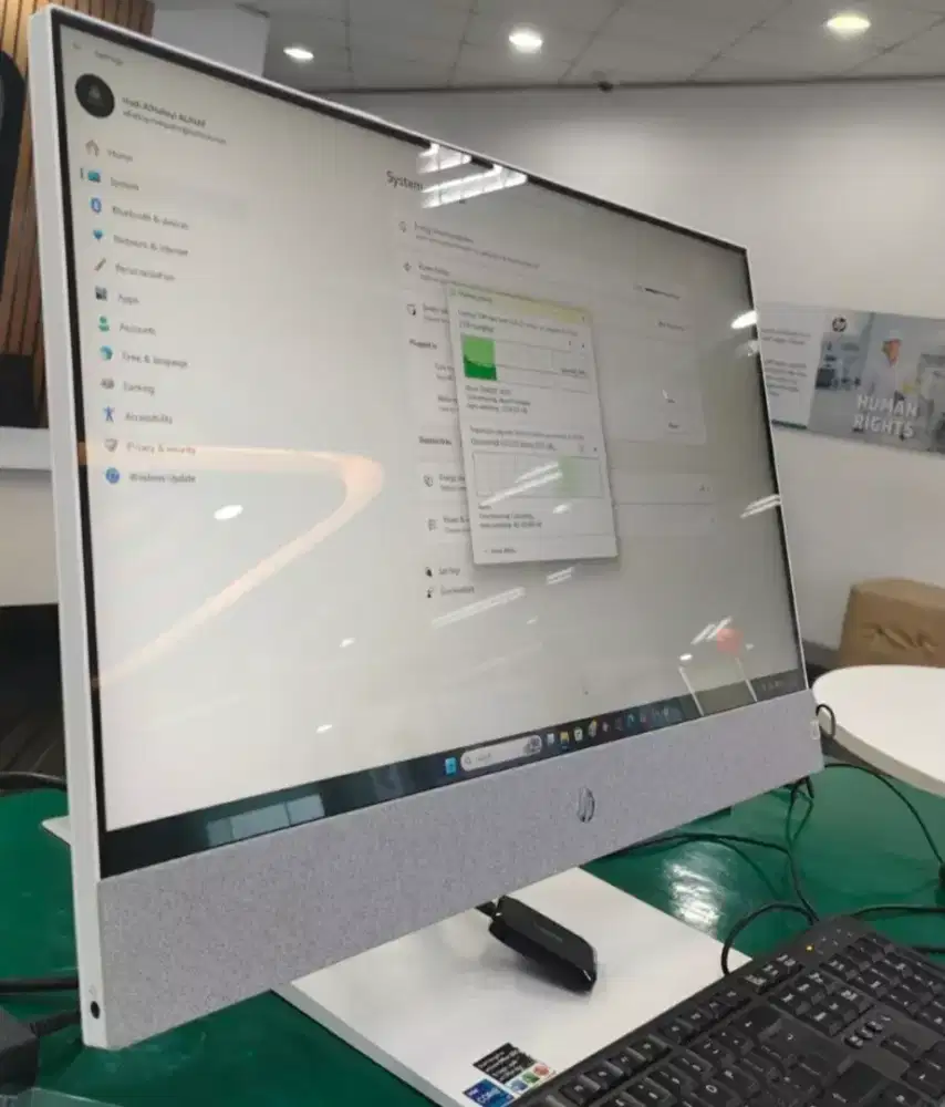 jual PC HP ALL IN ONE 27inch