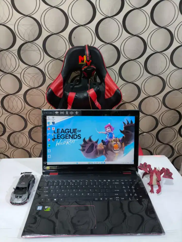 ACER NITRO 5 NP515-51 V09 NVIDIA GTX )RAM 16GB/SSD 512GB VGA NVIDIA