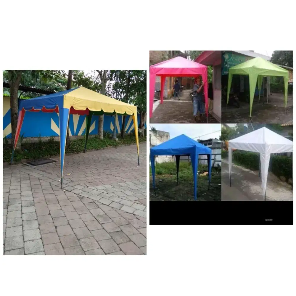 Tenda kafe dan tenda payung (bs antr skitr medan)