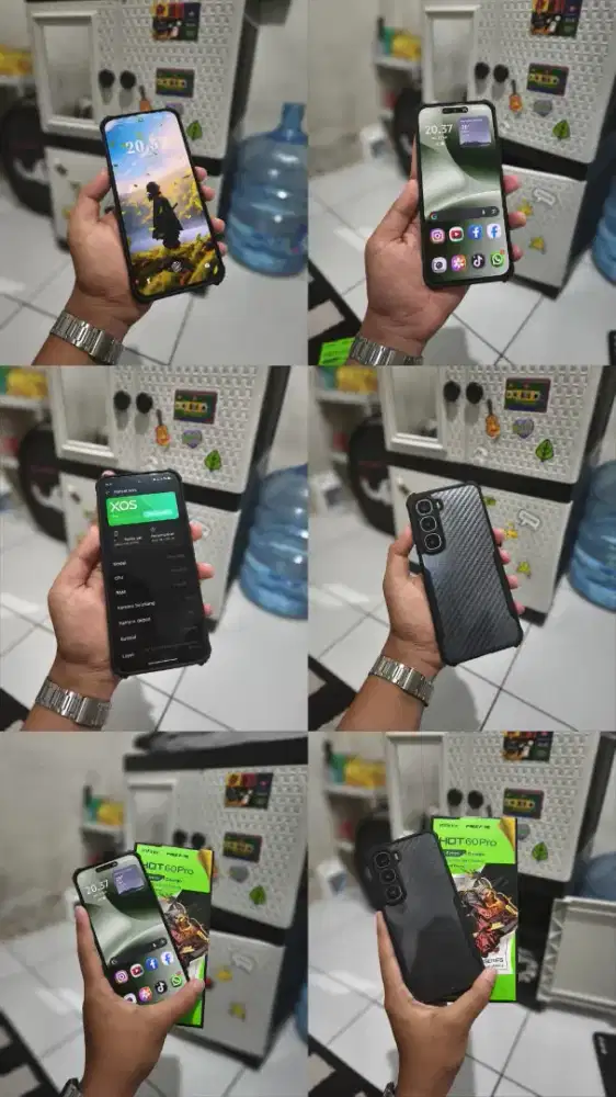 INFINIX HOT 60 PRO 8/256GB FULLSET TT BAWAH AJA YA!