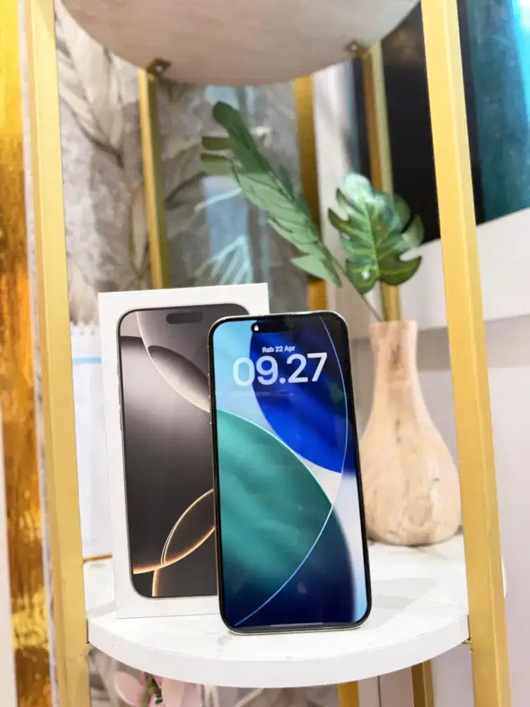 IPHONE 16 PRO MAX 256GB IBOX NATURAL TITANIUM