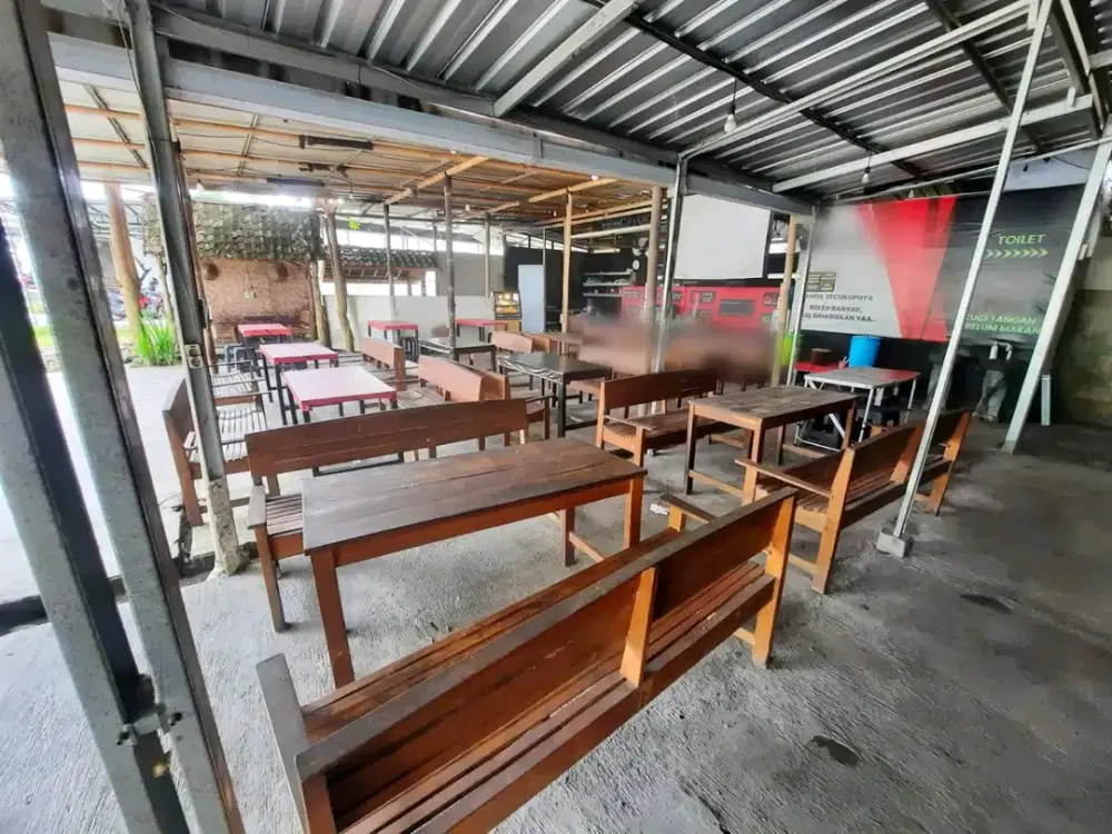 Oper Kontrak Sewa Full Kuliner Ruang Usaha Pecel Lele Ruko Warung + Semua Barang + Stock Gudang