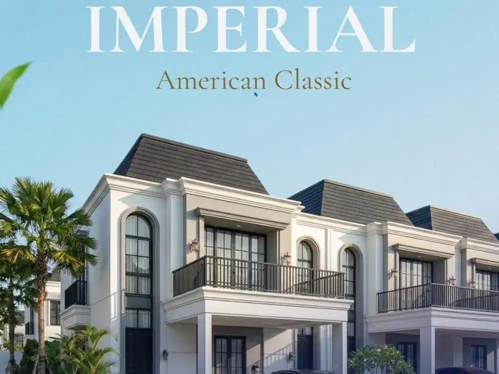 DI JUAL RUMAH MEWAH AMERICAN CLASSIC DI KLATEN