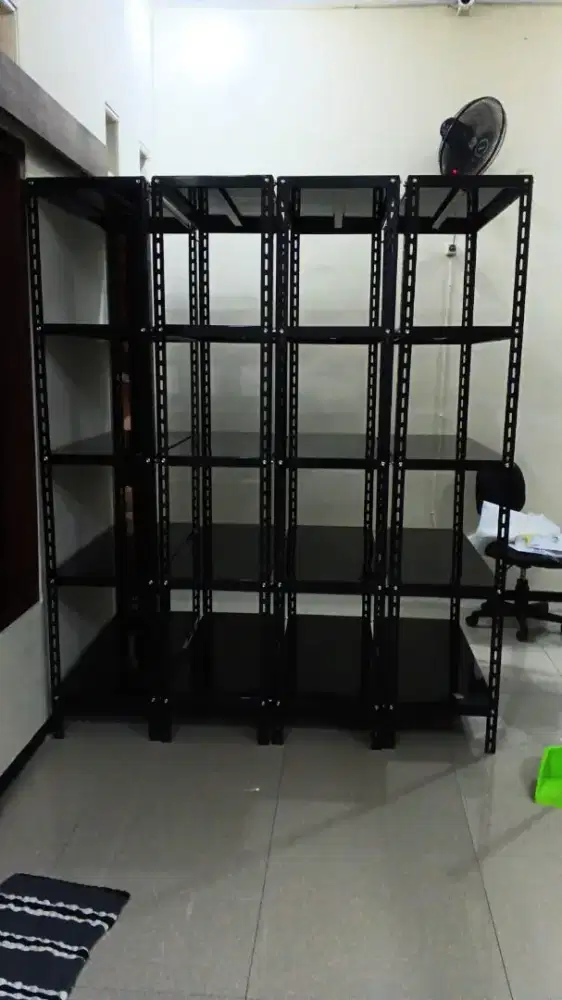 Rak besi siku rak rak gudang