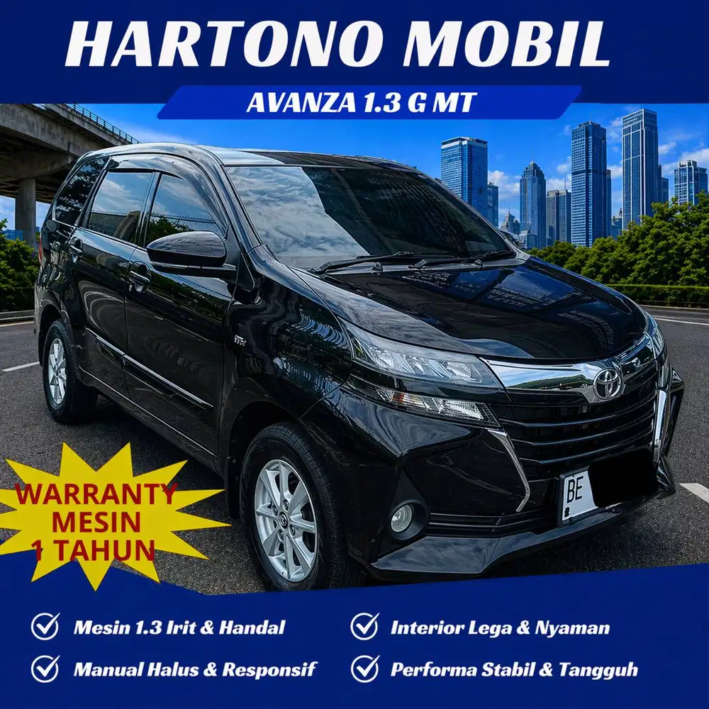 AVANZA 1.3 G MANUAL 2019