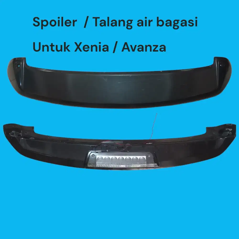 Spoiler / Talang air xenia