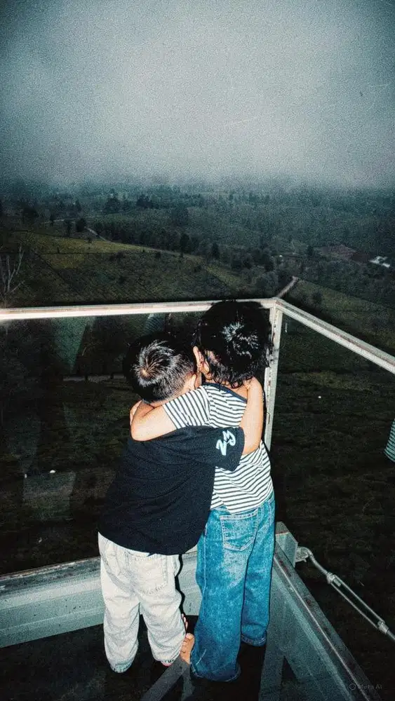 Di cari art + momong 2 anak