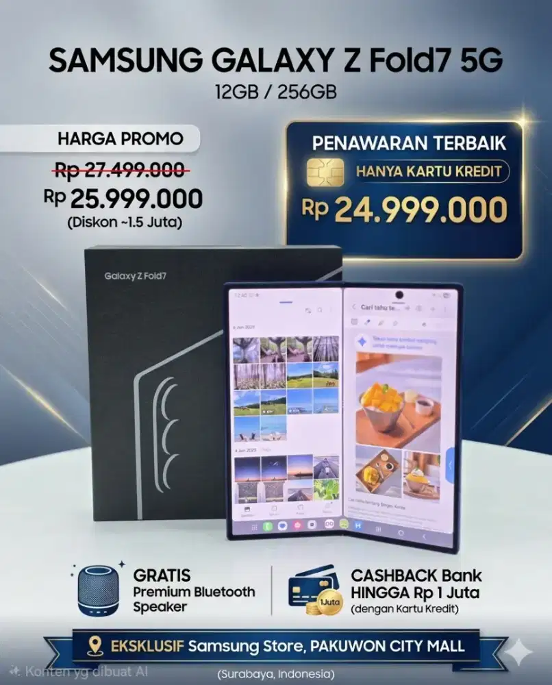 SAMSUNG GALAXY Z FOLD7