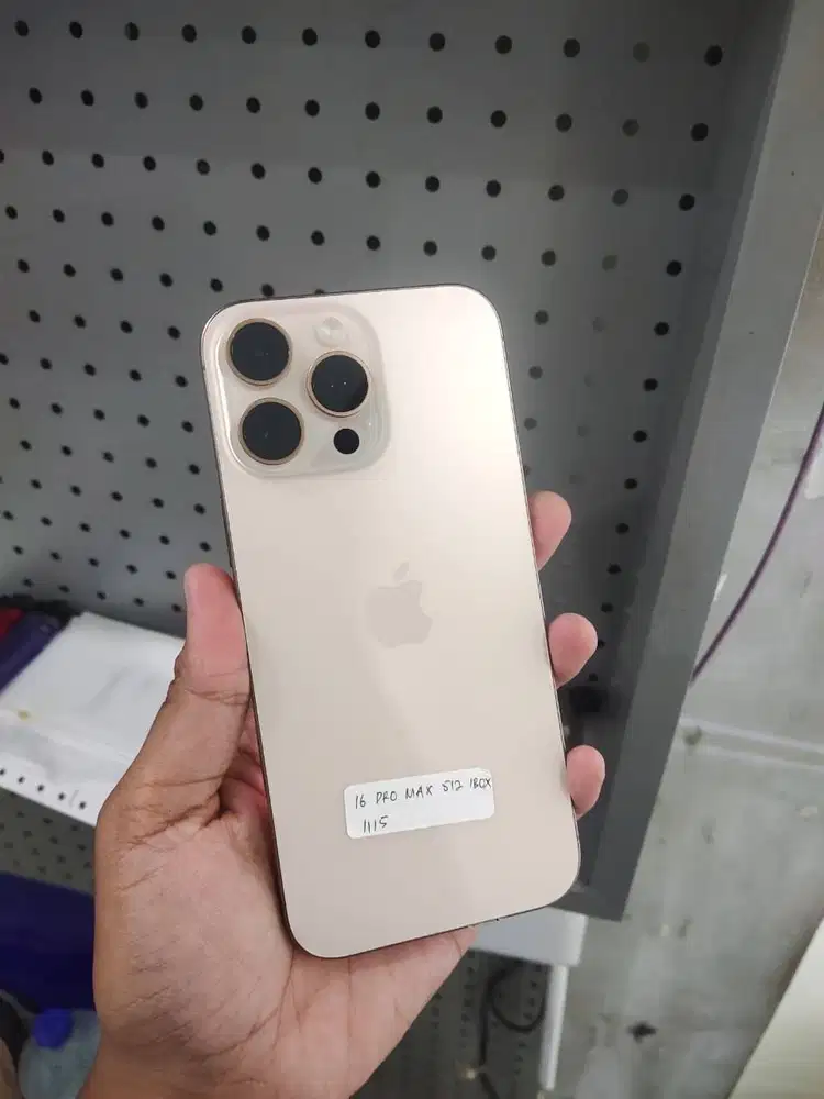 IPHONE 16 PRO MAX 512 GB RESMI INDO FULLSET